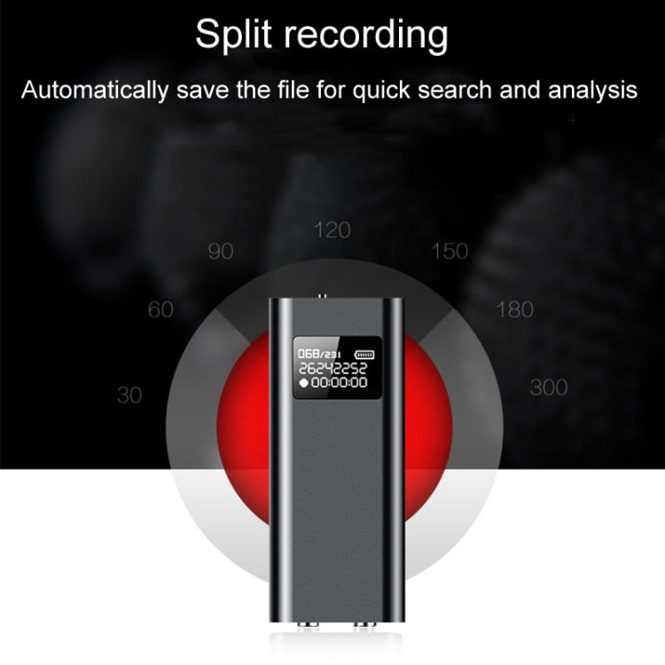 Q25 Intelligent Voice Recorder With Screen HD Noise Canceling Back Clip Voice Reporter, Size: 16GB(Black) - Recording Pen by PMC TechLife | Online Shopping South Africa | PMC TechLife | Buy Now Pay Later Mobicred