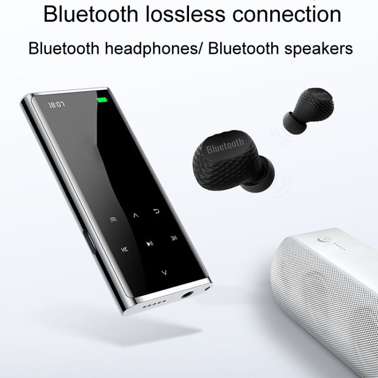 M27 1.8 Inch Bluetooth MP3/MP4 Music Player E-Book Recorder, Size: 16GB(Black) - MP3 Player by PMC TechLife | Online Shopping South Africa | PMC TechLife | Buy Now Pay Later Mobicred