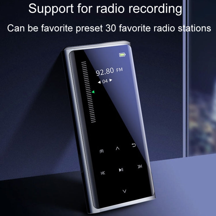 M27 1.8 Inch Bluetooth MP3/MP4 Music Player E-Book Recorder, Size: 16GB(Black) - MP3 Player by PMC TechLife | Online Shopping South Africa | PMC TechLife | Buy Now Pay Later Mobicred