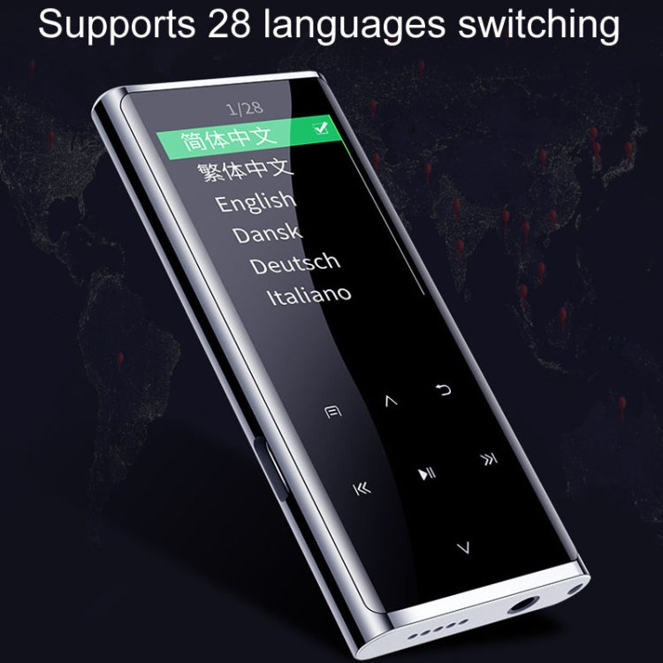 M27 1.8 Inch Bluetooth MP3/MP4 Music Player E-Book Recorder, Size: 4GB(Black) - MP3 Player by PMC TechLife | Online Shopping South Africa | PMC TechLife | Buy Now Pay Later Mobicred