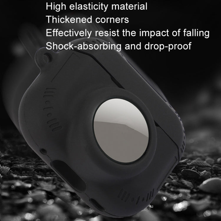For AirPods Pro 2 / Airtag 2 In 1 All-inclusive Silicone Anti-drop Protection Case(Deep Blue) - For AirPods Pro 2 by PMC Jewellery | Online Shopping South Africa | PMC Jewellery | Buy Now Pay Later Mobicred