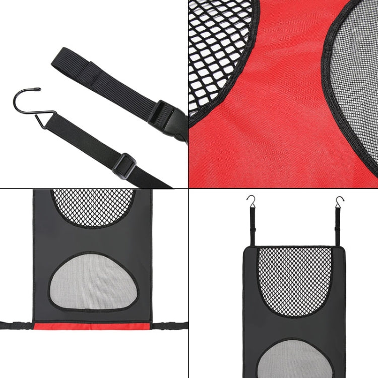Car Rear Pet And Kids Deterrent Barrier Automobile Seat Storage Bags(Black) - Stowing Tidying by PMC TechLife | Online Shopping South Africa | PMC TechLife | Buy Now Pay Later Mobicred
