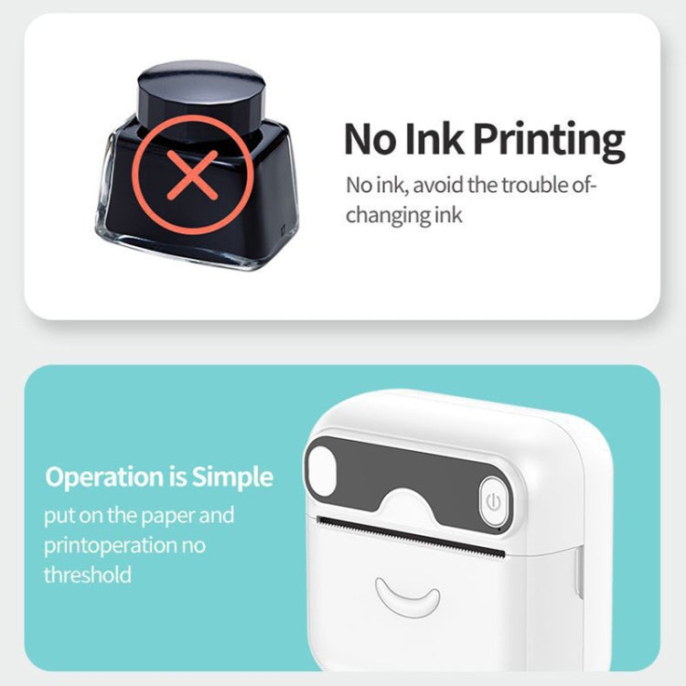 A32 Small Portable Self-adhesive Error Question Photo Label Bluetooth Pocket Thermal Printer(English Version) - Photo Printers by Huawei | Online Shopping South Africa | PMC TechLife | Buy Now Pay Later Mobicred