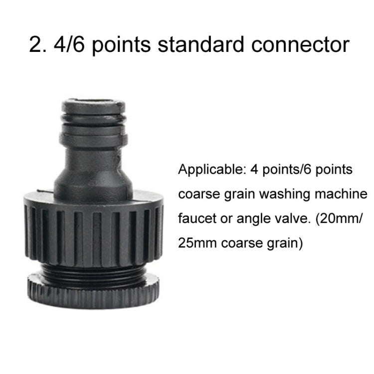 Household High Pressure Car Wash Metal Water Jet Car Brushing Booster Nozzle, Accessories: 4 Connector+5m Pipe - Car Washer & Accessories by PMC TechLife | Online Shopping South Africa | PMC TechLife | Buy Now Pay Later Mobicred