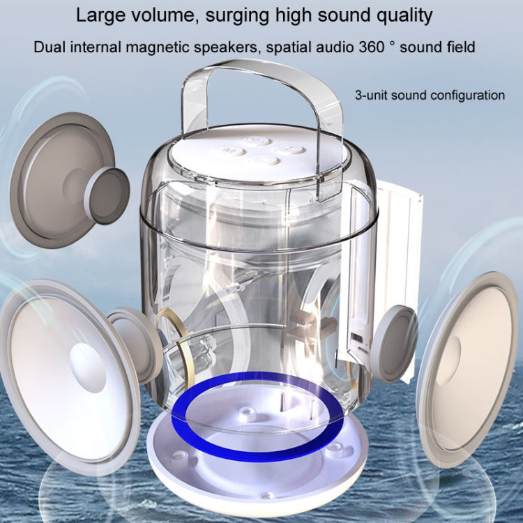 Home Portable Bluetooth Speaker Small Outdoor Karaoke Audio, Color: Y2 Black(Double wheat) - Microphone by PMC TechLife | Online Shopping South Africa | PMC TechLife | Buy Now Pay Later Mobicred