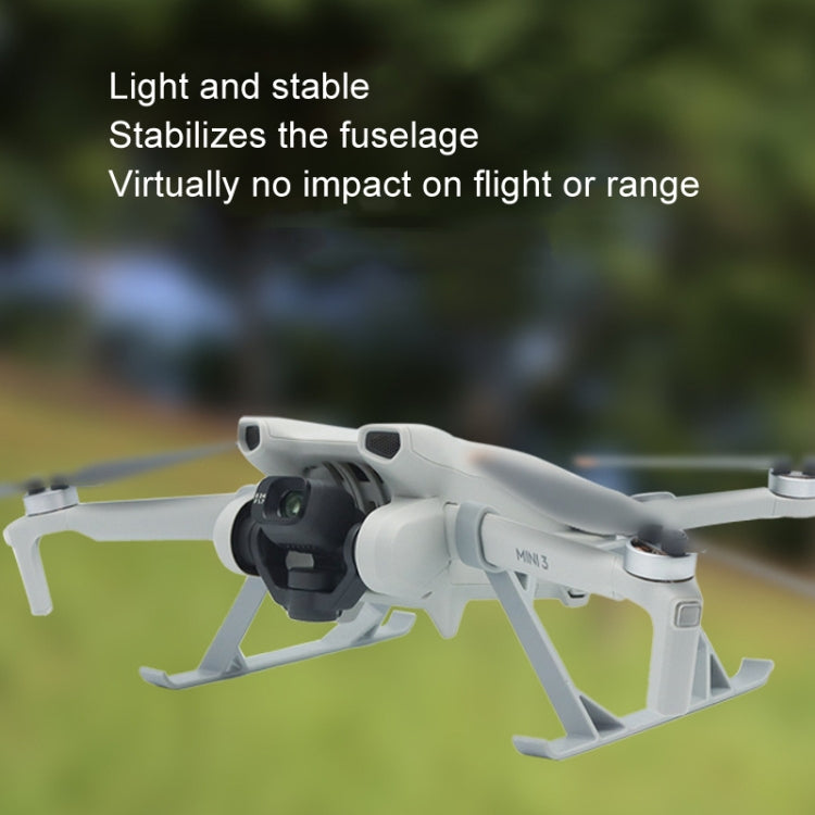 For DJI Mini 3 / Mini 3 Pro 1pair Height Increase Kickstand Landing Gear Propeller Protective Cover -  by PMC TechLife | Online Shopping South Africa | PMC TechLife | Buy Now Pay Later Mobicred
