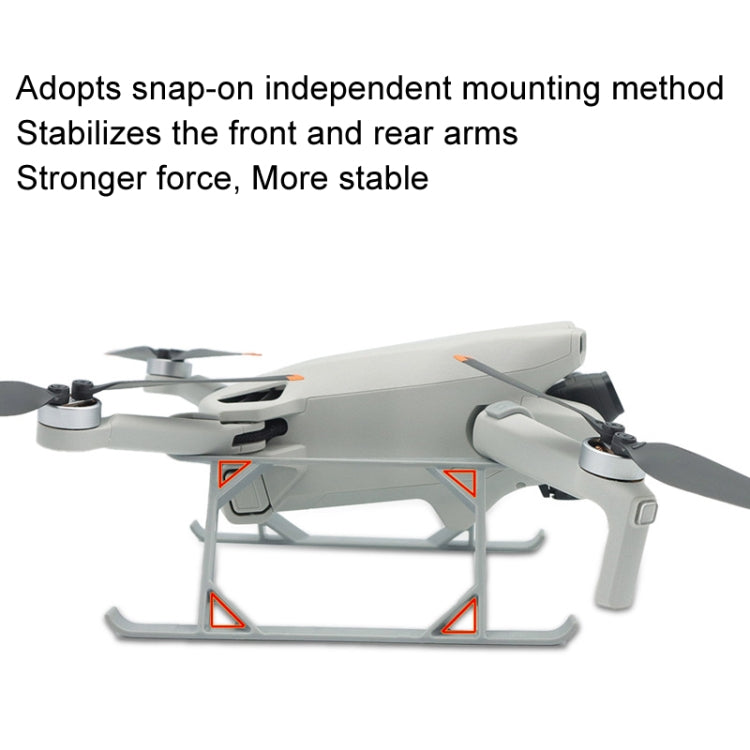 For DJI Mini 3 / Mini 3 Pro 1pair Height Increase Kickstand Landing Gear Propeller Protective Cover -  by PMC TechLife | Online Shopping South Africa | PMC TechLife | Buy Now Pay Later Mobicred