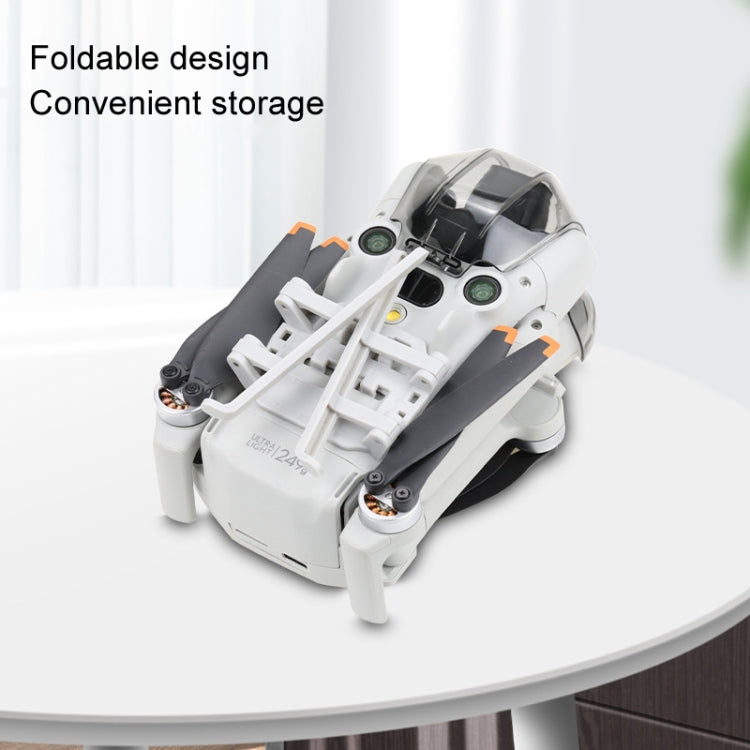 For DJI Mini 4 Pro Landing Gear Base Gimbal Protector Folding Booster Kickstand - Other by PMC TechLife | Online Shopping South Africa | PMC TechLife | Buy Now Pay Later Mobicred