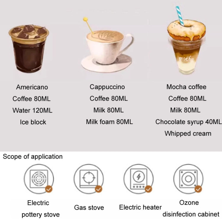 100ml Dual Valve Mocha Pot Espresso Machine Outdoor Coffee Brewing Pot Extraction Tool(White) - free shipping - PMC TechLife - Order now!