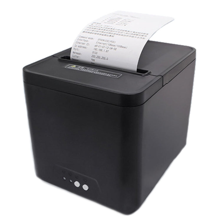80mm USB+Network Port Thermal Receipt Printer Store Cashier Printer(US Plug) - Printer by PMC TechLife | Online Shopping South Africa | PMC TechLife | Buy Now Pay Later Mobicred