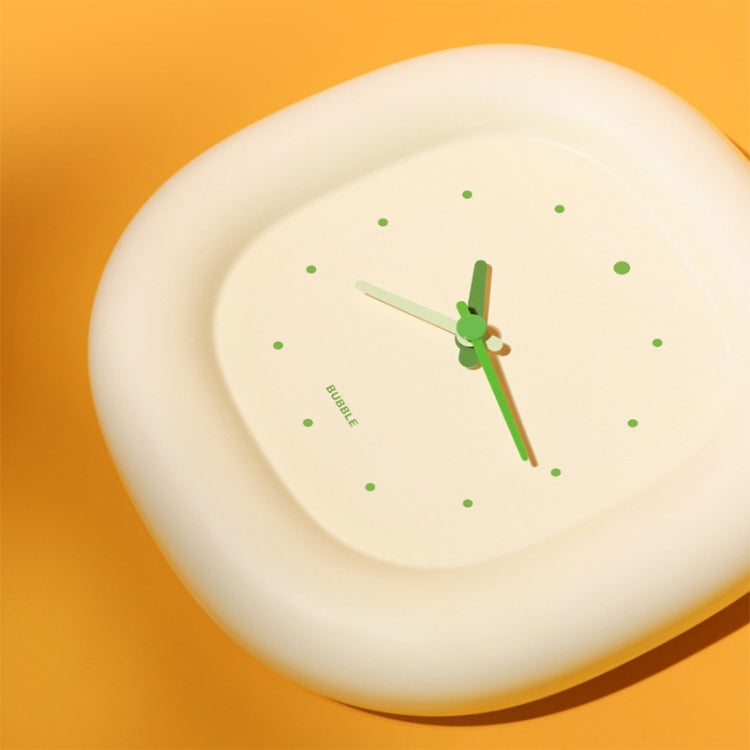 Desktop Wall-mounted Dual-purpose Decorative Silent Bubble Clock(Yellow) - Alarm Clocks by PMc TechLife | Online Shopping South Africa | PMc TechLife | Buy Now Pay Later Mobicred