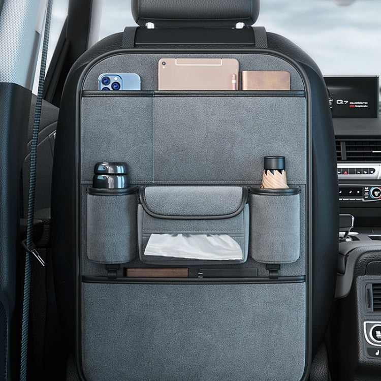 Multifunction Car Seat Back Storage Bag Seat Back Pocket Car Utility Storage Hanging Bag(Gray) - Stowing Tidying by PMC TechLife | Online Shopping South Africa | PMC TechLife | Buy Now Pay Later Mobicred