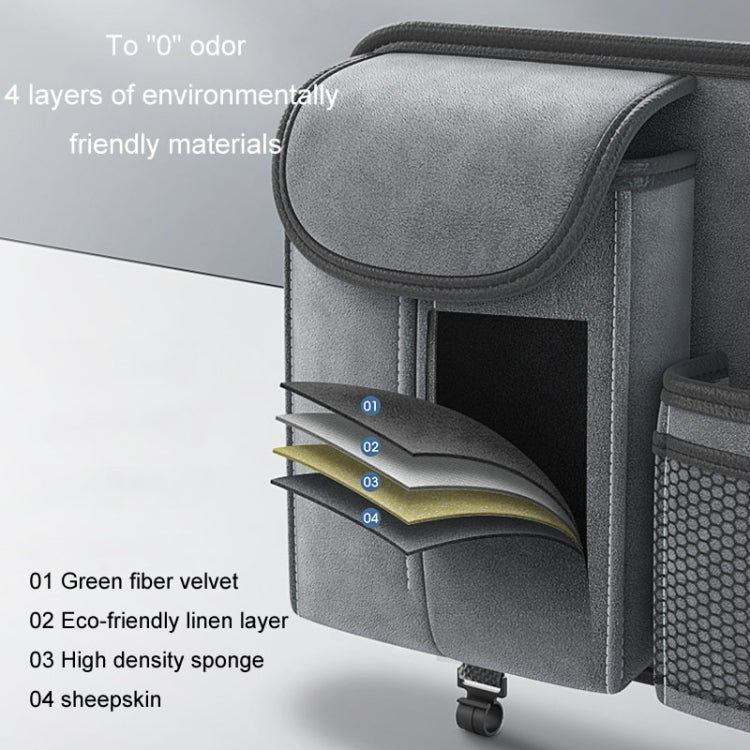 Car Seat Back Organizer Multifunctional Storage Bag Decorative Products(Gray) - Stowing Tidying by PMC TechLife | Online Shopping South Africa | PMC TechLife | Buy Now Pay Later Mobicred