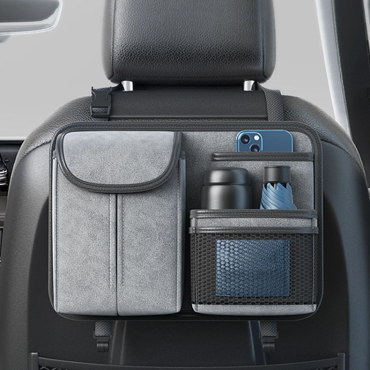 Car Seat Back Organizer Multifunctional Storage Bag Decorative Products(Black) - free shipping - PMC TechLife - Order now!