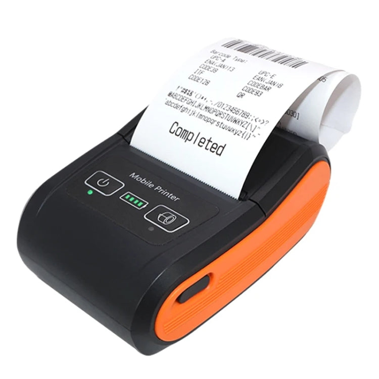 58mm Portable Logistics Takeaway Receipt Bluetooth Thermal Printer(EU Plug) - Printer by PMC TechLife | Online Shopping South Africa | PMC TechLife | Buy Now Pay Later Mobicred