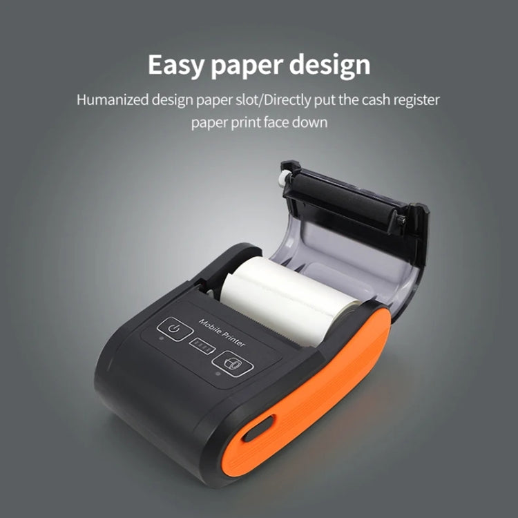 58mm Portable Logistics Takeaway Receipt Bluetooth Thermal Printer(US Plug) - Printer by PMC TechLife | Online Shopping South Africa | PMC TechLife | Buy Now Pay Later Mobicred