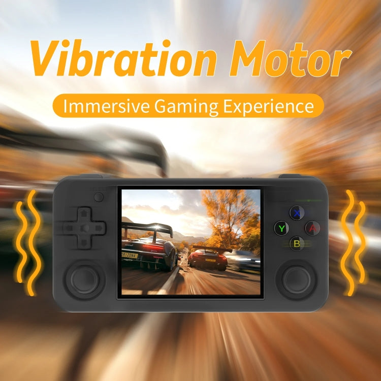 ANBERNIC RG35XX H Handheld Game Console 3.5 Inch IPS Screen Linux System 64GB+128GB(Transparent Purple) - free shipping - PMC Jewellery - Order now!