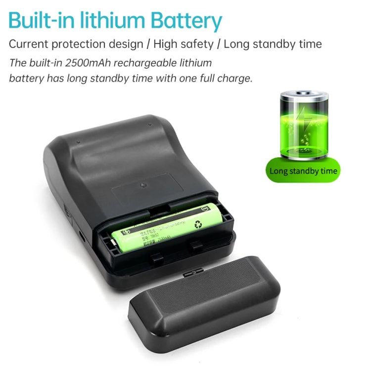 58mm Portable USB Charging Home Phone Bluetooth Thermal Printer(EU Plug) - Printer by PMC TechLife | Online Shopping South Africa | PMC TechLife | Buy Now Pay Later Mobicred