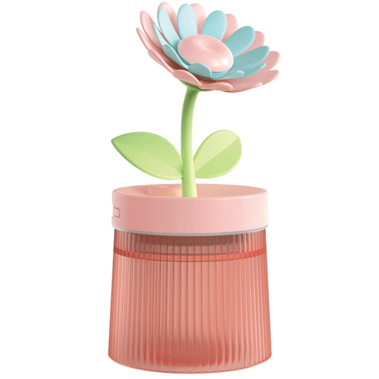 Flower Spray Hhydrating Colorful Atmosphere Light USB Aromatherapy Humidifier, Color: Sunflower Pink - Air Purifiers & Accessories by PMC TechLife | Online Shopping South Africa | PMC TechLife | Buy Now Pay Later Mobicred