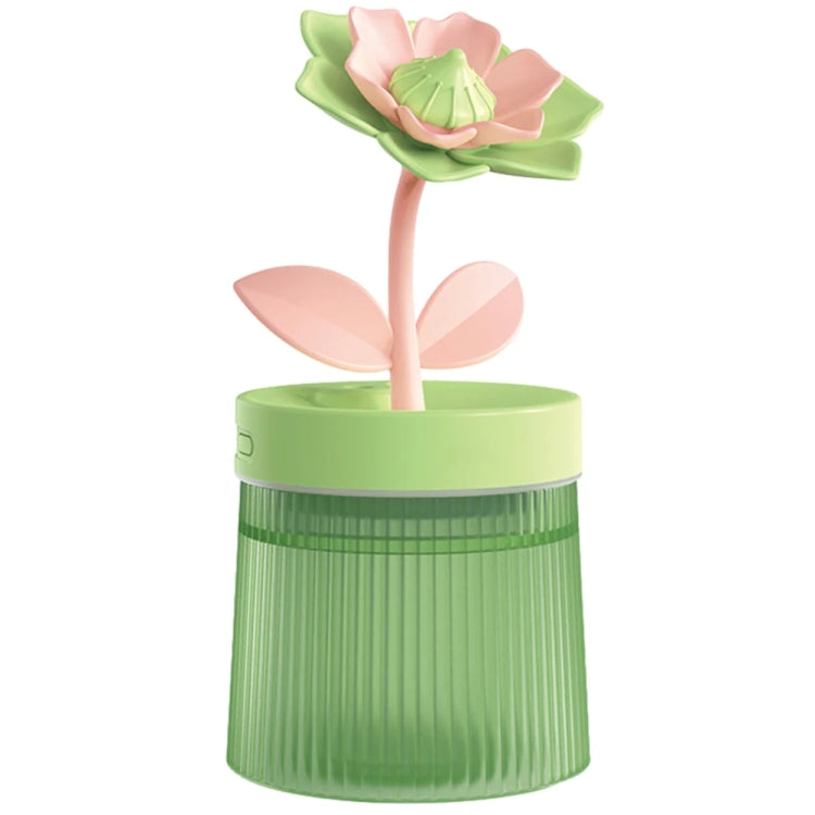 Flower Spray Hhydrating Colorful Atmosphere Light USB Aromatherapy Humidifier, Color: Gardenia Green - Air Purifiers & Accessories by PMC TechLife | Online Shopping South Africa | PMC TechLife | Buy Now Pay Later Mobicred