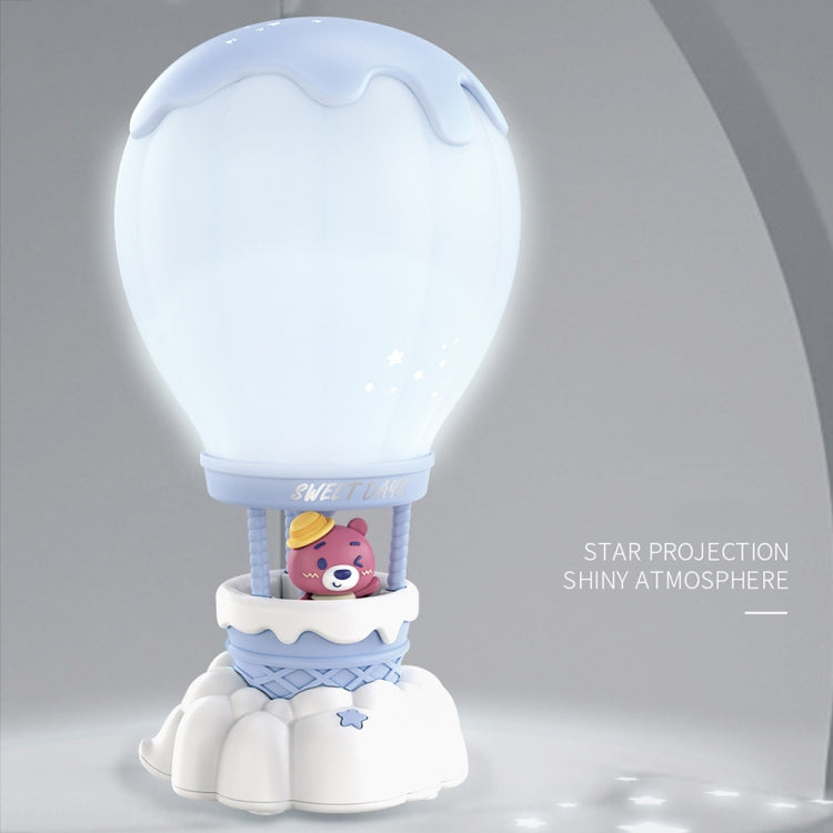 Cartoon Balloon Shape USB Charging Eye Protection LED Night Light Bedroom Reading Table Lamp, Color: Blue - Bedside Light by PMC TechLife | Online Shopping South Africa | PMC TechLife | Buy Now Pay Later Mobicred