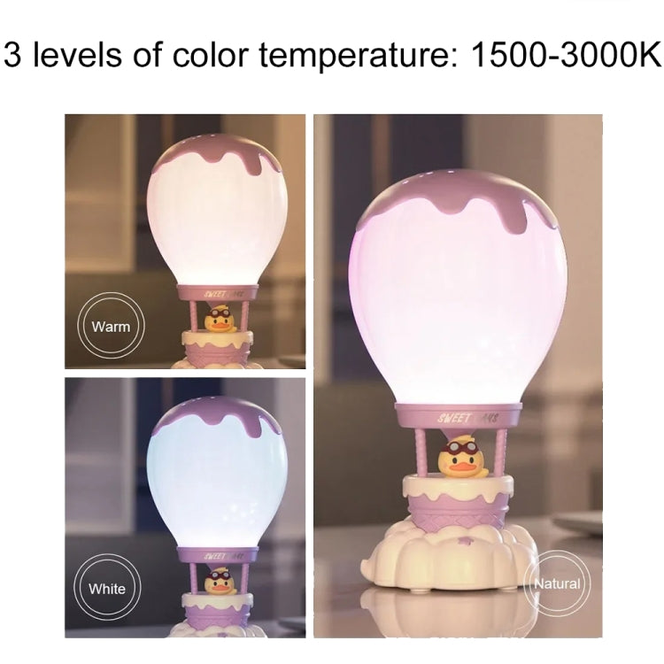 Cartoon Balloon Shape USB Charging Eye Protection LED Night Light Bedroom Reading Table Lamp, Color: Green - Bedside Light by PMC TechLife | Online Shopping South Africa | PMC TechLife | Buy Now Pay Later Mobicred
