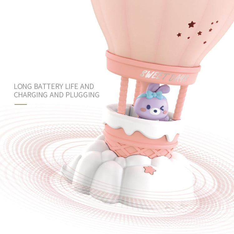 Cartoon Balloon Shape USB Charging Eye Protection LED Night Light Bedroom Reading Table Lamp, Color: Pink - Bedside Light by PMC TechLife | Online Shopping South Africa | PMC TechLife | Buy Now Pay Later Mobicred