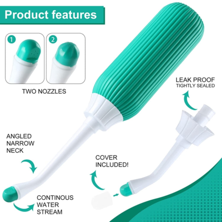 500ml Portable Feminine Washing Instrument Handheld Sanitary Wash Bottle For Pregnant Women, Model: With Valve Green - free shipping - PMC TechLife - Order now!