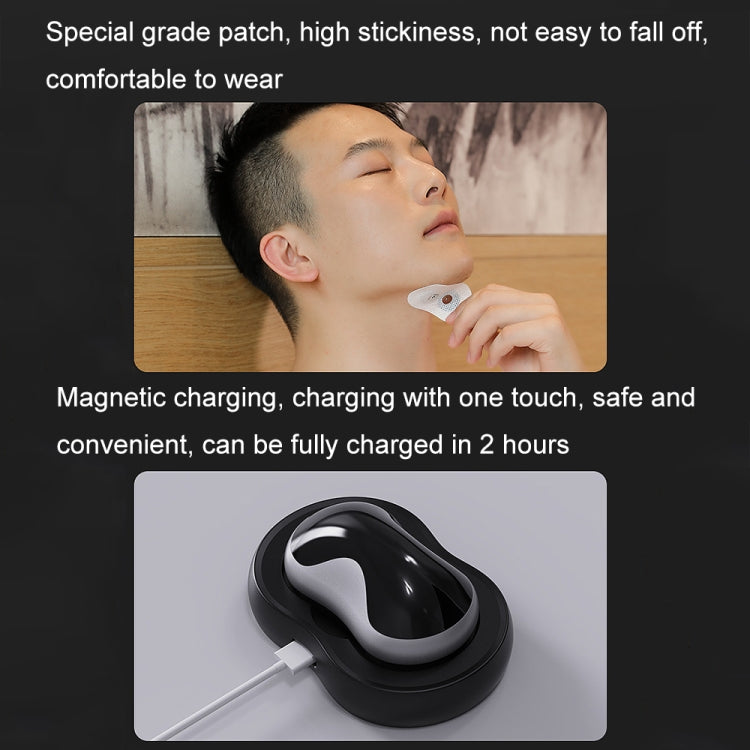 QC1003 TENS+EMA Mini Smart Magnetic Charging Anti-snoring Device(Grey) - free shipping - PMC TechLife - Order now!