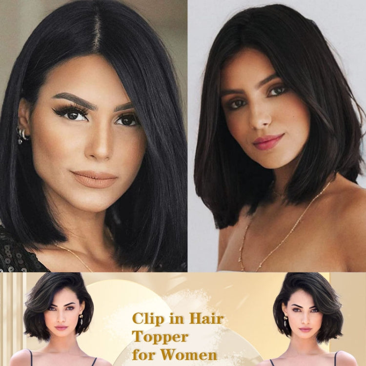 Invisible Pad Hair Roots Both Sides Puffy Wig Piece Faux Hair Extension Pad Hair Piece, Color: 10cm Natural Black - free shipping - PMC TechLife - Order now!