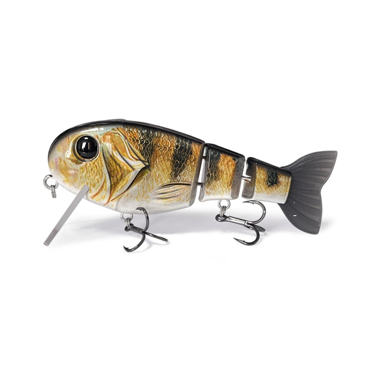With Tongue Plate 3 Section Bionic Fish Lua Sea Fishing Freshwater Universal Floating Fake Bait(LK088-03) - Fishing Lures by PMC TechLife | Online Shopping South Africa | PMC TechLife | Buy Now Pay Later Mobicred