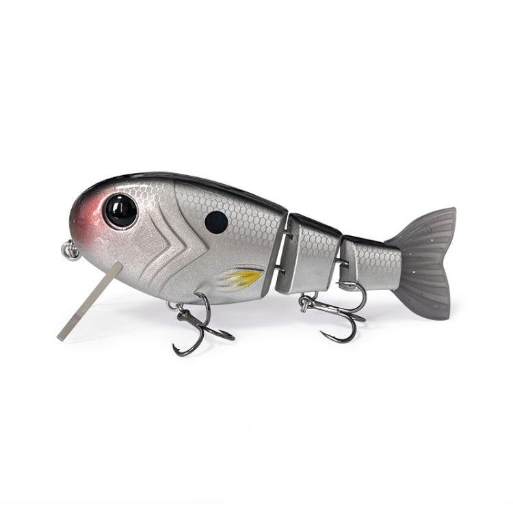 With Tongue Plate 3 Section Bionic Fish Lua Sea Fishing Freshwater Universal Floating Fake Bait(LK088-04) - Fishing Lures by PMC TechLife | Online Shopping South Africa | PMC TechLife | Buy Now Pay Later Mobicred