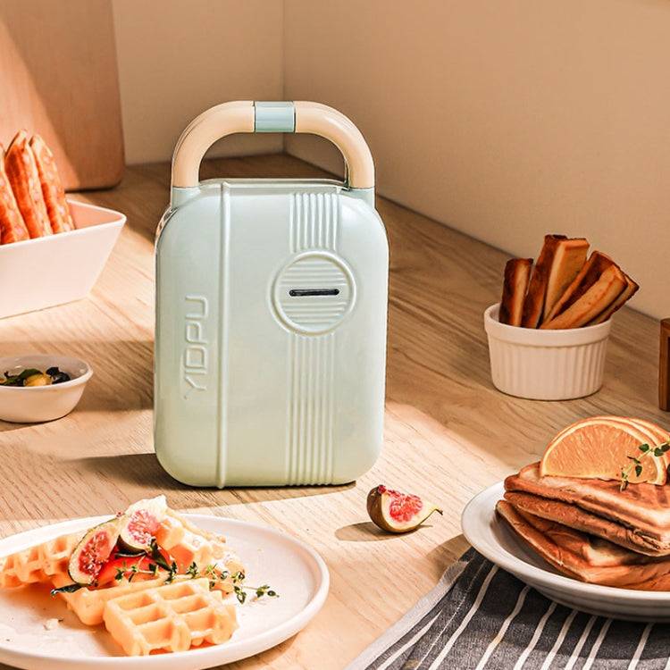 5 In 1 YIDPU Multifunctional Family Breakfast Maker Light Diet Sandwich Waffle Baker, CN Plug(Green) - free shipping - PMC TechLife - Order now!