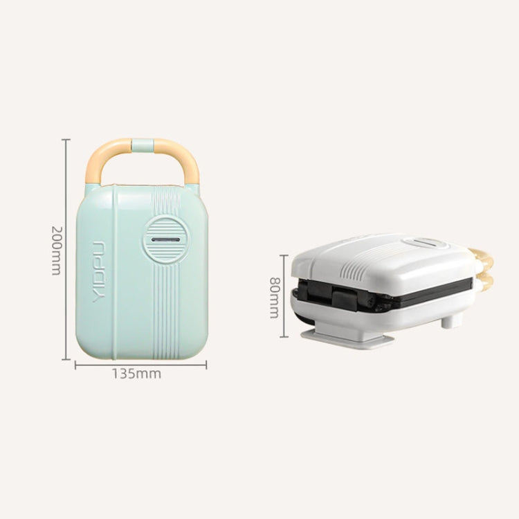 4 In 1 YIDPU Multifunctional Family Breakfast Maker Light Diet Sandwich Waffle Baker, CN Plug(Green) - free shipping - PMC TechLife - Order now!