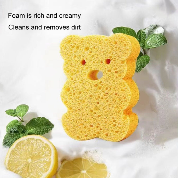 Baby Bathing Wood Pulp Sponge Cute Cartoon Soft Bath Sponge Bath Scrubber, Model: Little Star - Bath Brushes & Sponges by PMc TechLife | Online Shopping South Africa | PMc TechLife | Buy Now Pay Later Mobicred