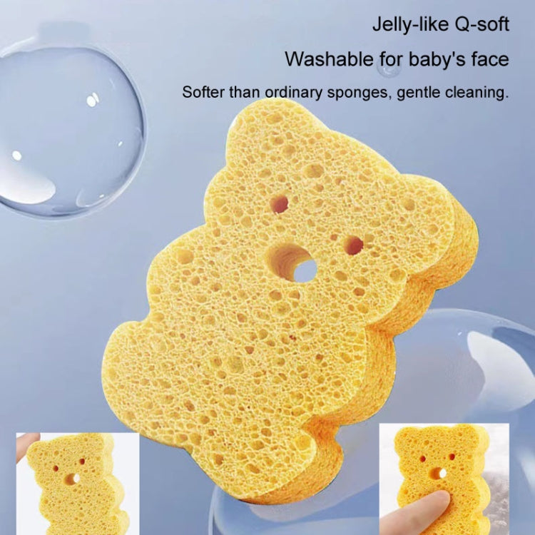 Baby Bathing Wood Pulp Sponge Cute Cartoon Soft Bath Sponge Bath Scrubber, Model: Duck - Bath Brushes & Sponges by PMc TechLife | Online Shopping South Africa | PMc TechLife | Buy Now Pay Later Mobicred