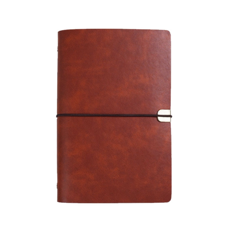 A6 Business Office Loose Leaf Notes Student Conference Diary Recording Notebooks(Red Brown) - free shipping - PMC TechLife - Order now!