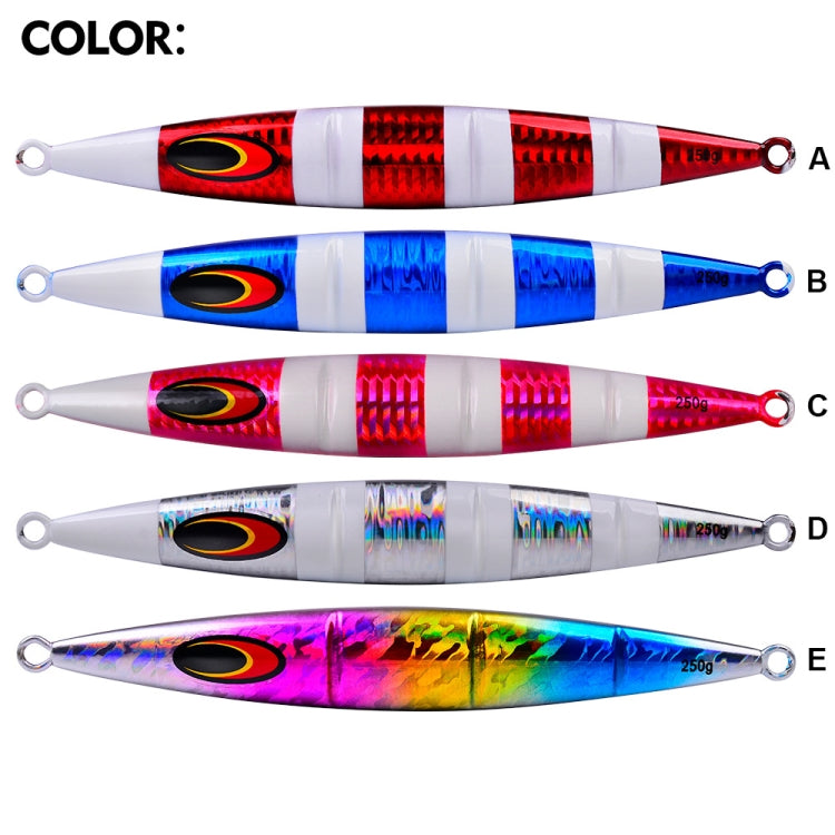 PROBEROS F125 Jogging Steelhead Deep Sea Boat Fishing Lure Rapid Sinking Sea Fishing Fake Bait, Size: 100g(Luminous Color C) - Fishing Lures by PROBEROS | Online Shopping South Africa | PMC TechLife | Buy Now Pay Later Mobicred