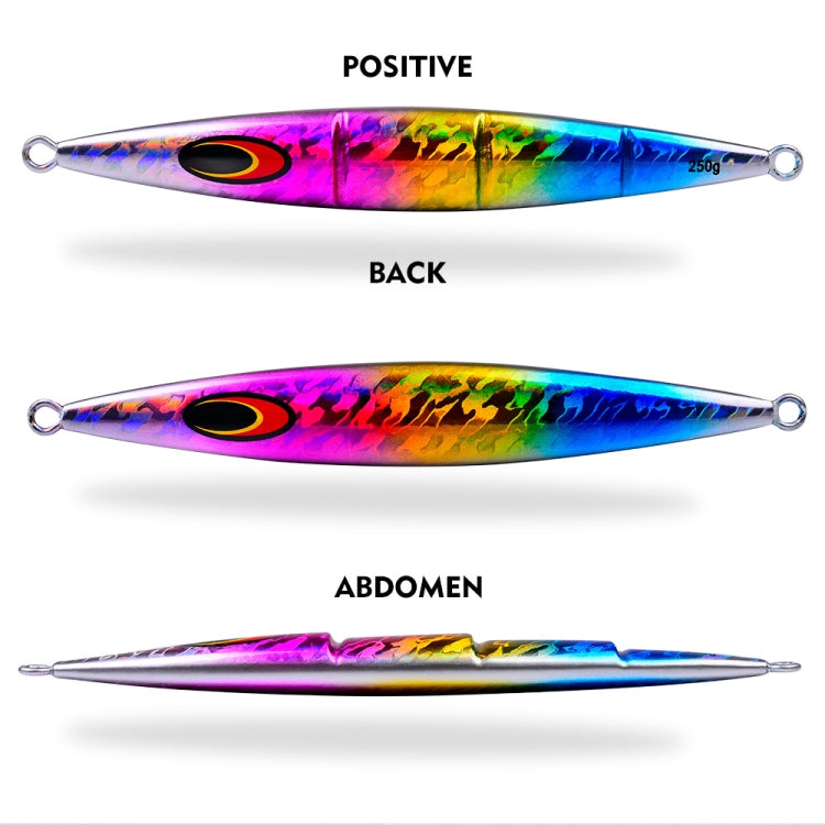 PROBEROS F125 Jogging Steelhead Deep Sea Boat Fishing Lure Rapid Sinking Sea Fishing Fake Bait, Size: 150g(Color E) - Fishing Lures by PROBEROS | Online Shopping South Africa | PMC TechLife | Buy Now Pay Later Mobicred
