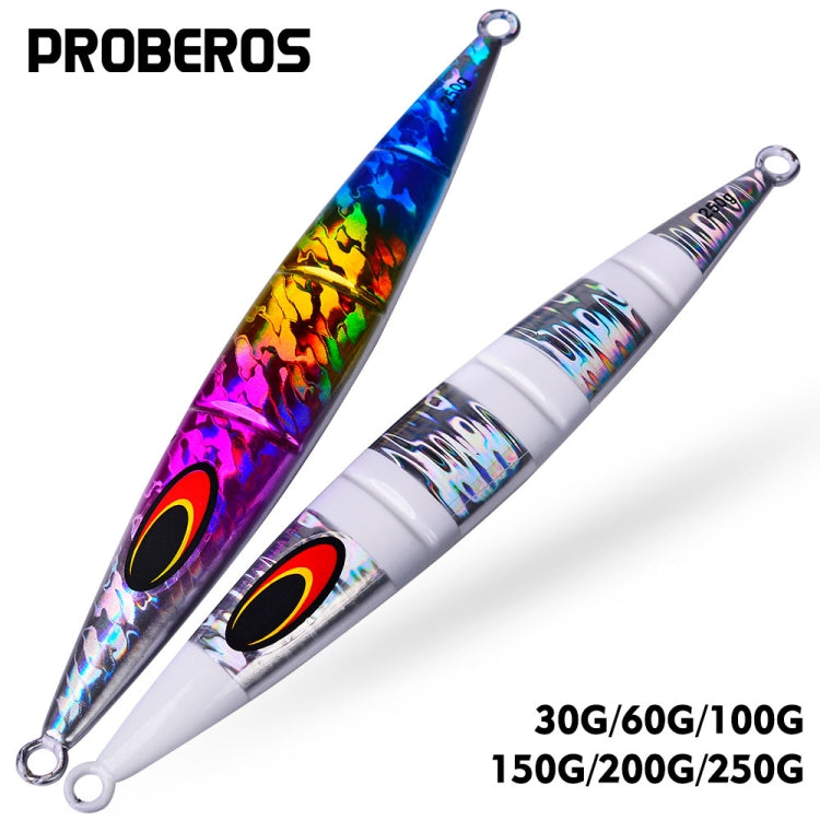 PROBEROS F125 Jogging Steelhead Deep Sea Boat Fishing Lure Rapid Sinking Sea Fishing Fake Bait, Size: 150g(Color E) - Fishing Lures by PROBEROS | Online Shopping South Africa | PMC TechLife | Buy Now Pay Later Mobicred
