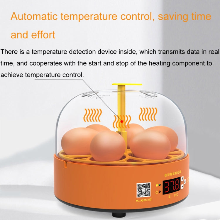 6-Eggs Small Household Experimental Children Smart Chicken Incubators, Spec: Manual UK Plug - Incubators by PMC TechLife | Online Shopping South Africa | PMC TechLife