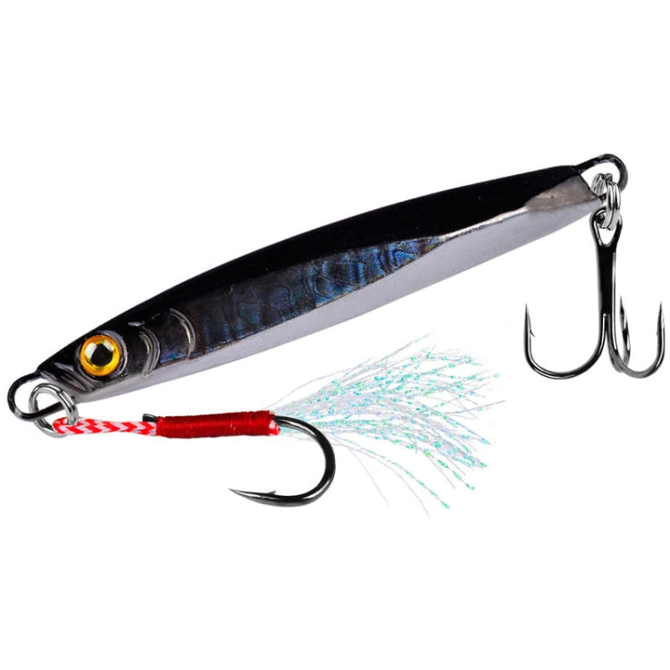 PROBEROS LF128 Long Casting Lure Iron Plate Lead Fish Freshwater Sea Fishing Warp Bass Metal Sequins Baits, Size: 10g(Color E) - Fishing Lures by PROBEROS | Online Shopping South Africa | PMC TechLife | Buy Now Pay Later Mobicred