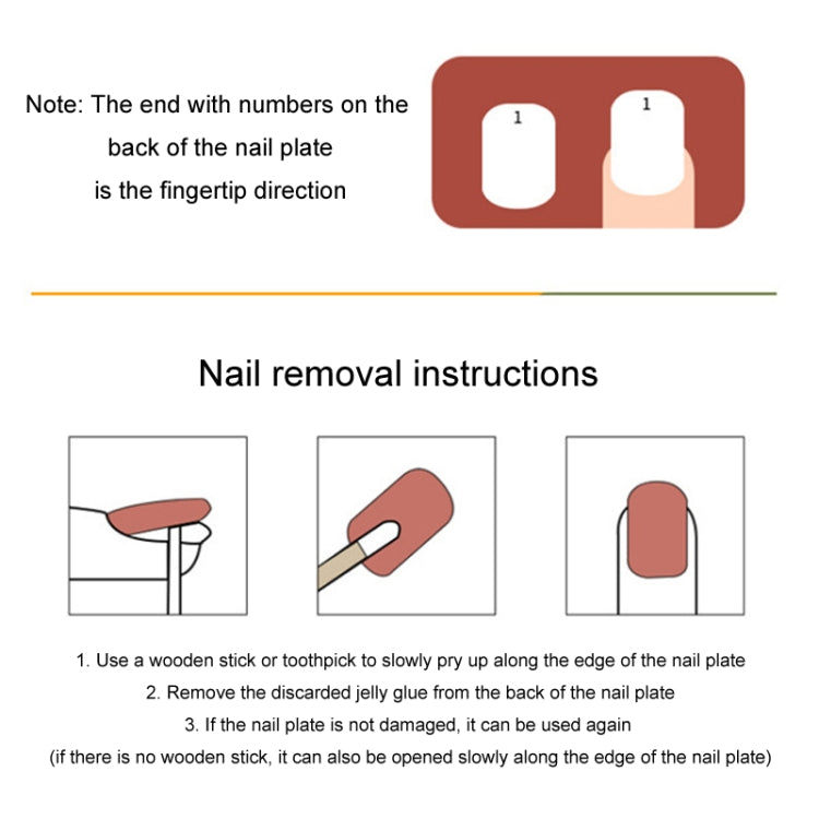 24pcs/box Handmade Nail Glitter Nail Jelly Glue Finished Patch, Color: BY1003(Wear Tool Bag) - free shipping - PMC Jewellery - Order now!