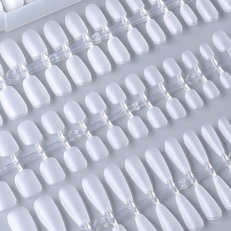 10pairs Of 100pcs/Box Frosted False Nails Artificial Tip, Shape: Almond Nail XS - free shipping - PMC Jewellery - Order now!
