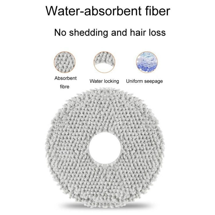 For Ecovacs X2 / X2 Pro Vacuum Cleaner Accessories, Model: Side Brush White - free shipping - PMc TechLife - Order now!