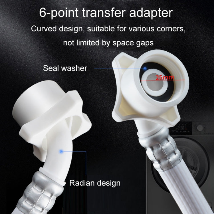 Fully Automatic Washing Machine Water Inlet Hose Adapter, Length: 4m - Washing Machines & Accessories by PMC TechLife | Online Shopping South Africa | PMC TechLife | Buy Now Pay Later Mobicred