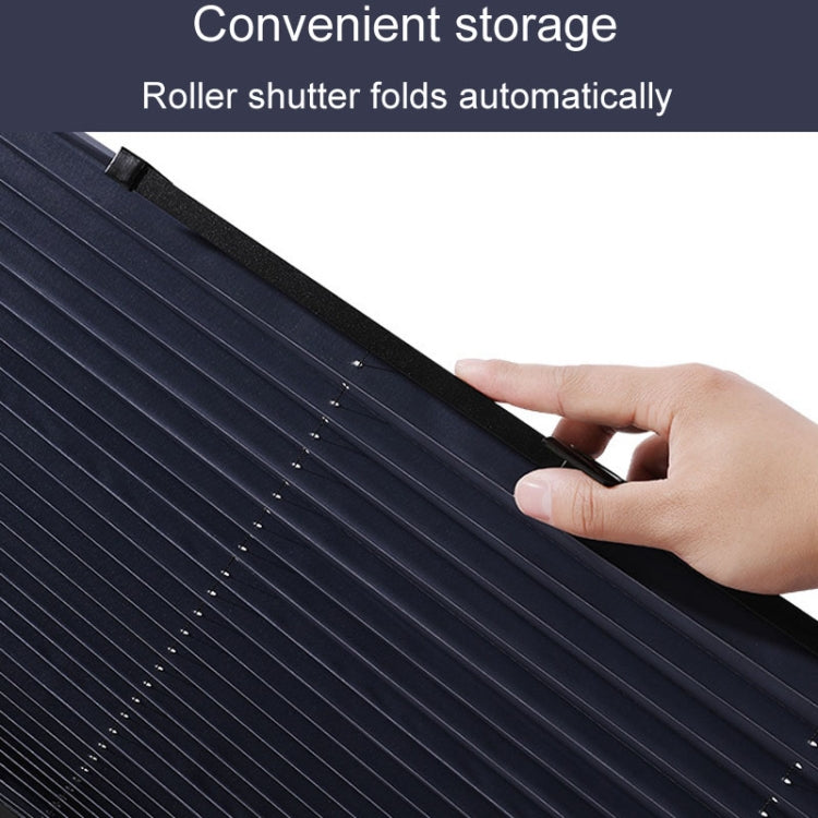80 x 185cm Car Front Gear Auto Retractable Sunshade Household Pleated Window Covering - Sound & Heat Insulation Cotton by PMC TechLife | Online Shopping South Africa | PMC TechLife | Buy Now Pay Later Mobicred