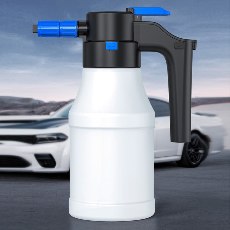 Wireless Electric Foam Watering Can Car Wash High Pressure PA Gardening Tools(1.5L) - Car washing supplies by PMC TechLife | Online Shopping South Africa | PMC TechLife | Buy Now Pay Later Mobicred
