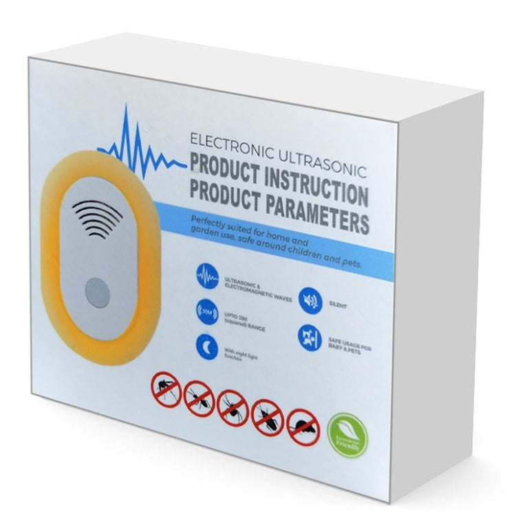 Adjustable Night Light Ultrasonic Mosquito Repeller Mini Home Electronic Mouse Repeller, Spec: AU Plug(White) - Repellents by PMC TechLife | Online Shopping South Africa | PMC TechLife | Buy Now Pay Later Mobicred