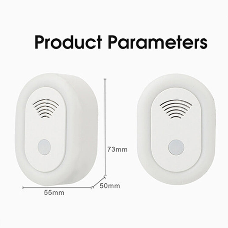 Adjustable Night Light Ultrasonic Mosquito Repeller Mini Home Electronic Mouse Repeller, Spec: EU Plug(White) - Repellents by PMC TechLife | Online Shopping South Africa | PMC TechLife | Buy Now Pay Later Mobicred